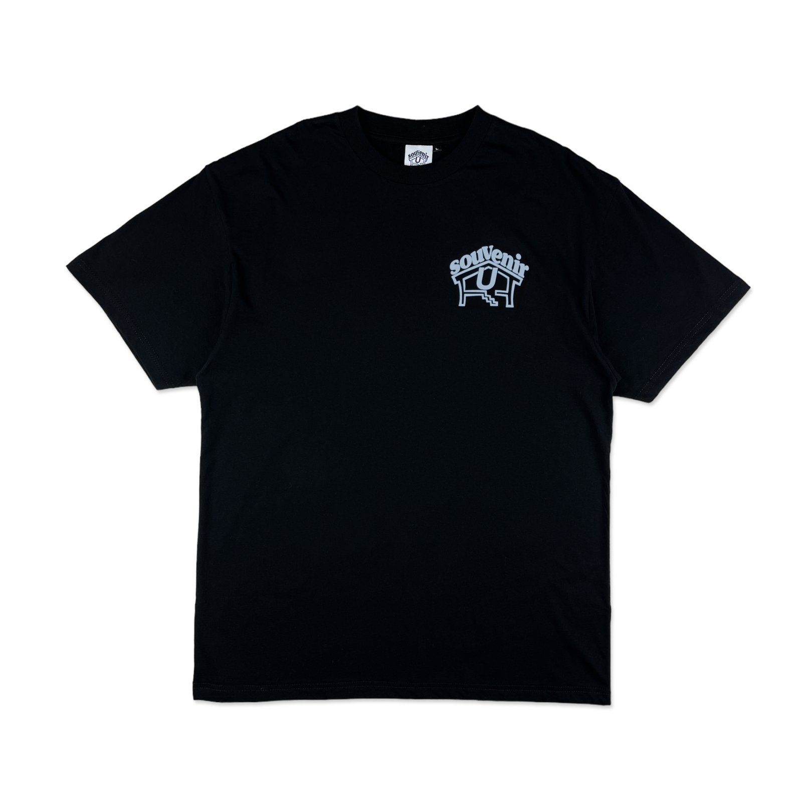 Den / Unfound Projects - Logo S/S T-Shirt (Black/Bue